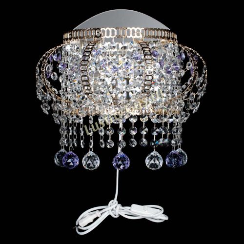 Бра Альфа №2 фиолетовая в Самаре Гусь Хрустальный