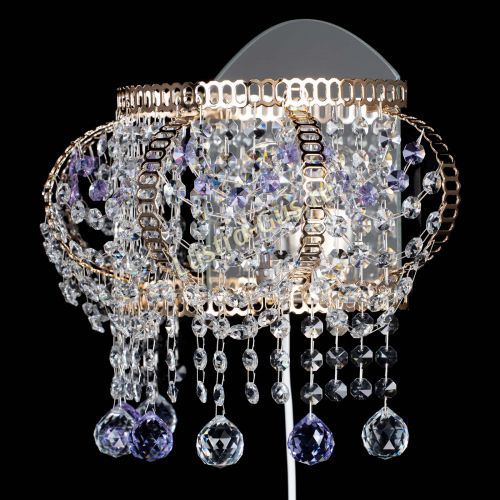 Бра Альфа №2 фиолетовая в Самаре Гусь Хрустальный