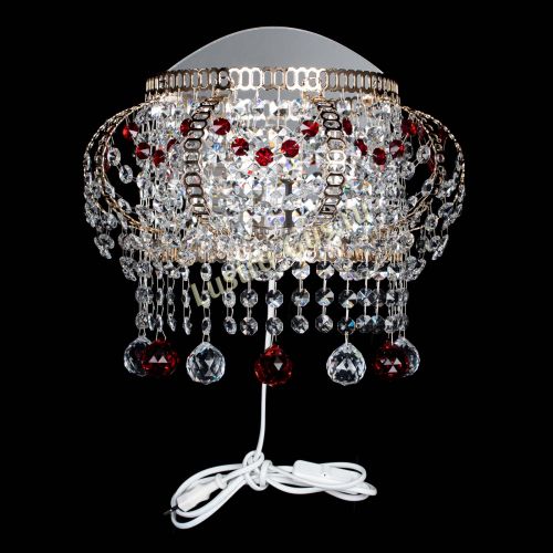 Бра Альфа №2 красная в Самаре Гусь Хрустальный