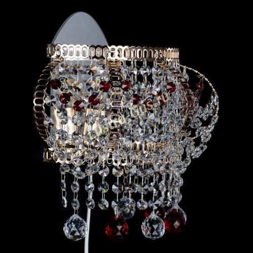 Бра Альфа №2 красная в Самаре Гусь Хрустальный