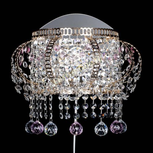 Бра Альфа №2 розовая в Самаре Гусь Хрустальный