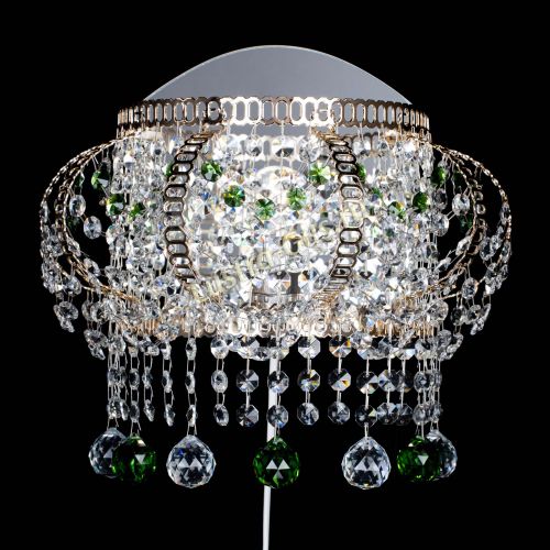 Бра Альфа №2 зеленая в Самаре Гусь Хрустальный