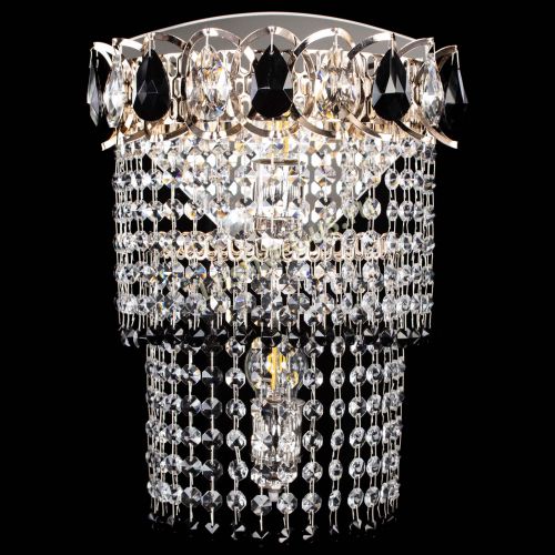 Бра Астра №2 оптикон черная в Самаре Гусь Хрустальный