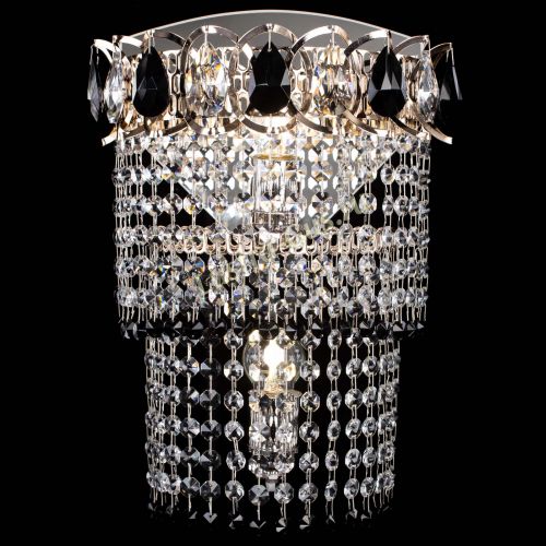 Бра Астра №2 оптикон черная в Самаре Гусь Хрустальный