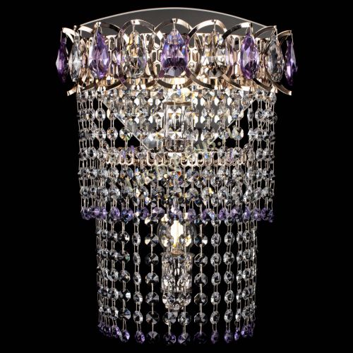 Бра Астра №2 оптикон фиолетовая в Самаре Гусь Хрустальный