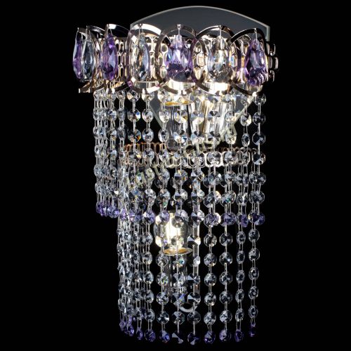 Бра Астра №2 оптикон фиолетовая в Самаре Гусь Хрустальный