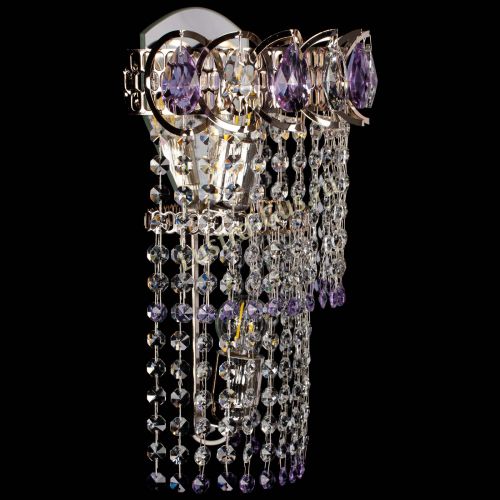 Бра Астра №2 оптикон фиолетовая в Самаре Гусь Хрустальный