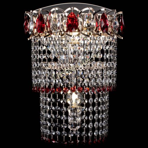 Бра Астра №2 оптикон красная в Самаре Гусь Хрустальный