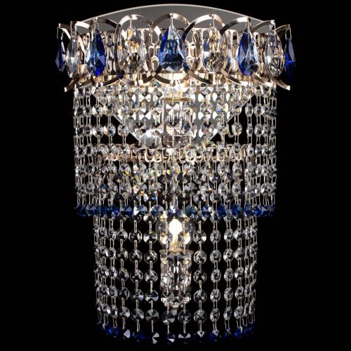 Бра Астра №2 оптикон синяя в Самаре Гусь Хрустальный