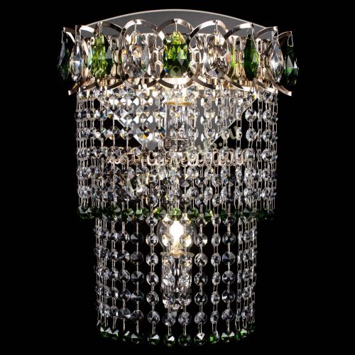 Бра Астра №2 оптикон зеленая в Самаре Гусь Хрустальный