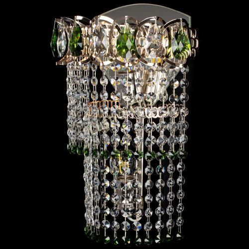 Бра Астра №2 оптикон зеленая в Самаре Гусь Хрустальный