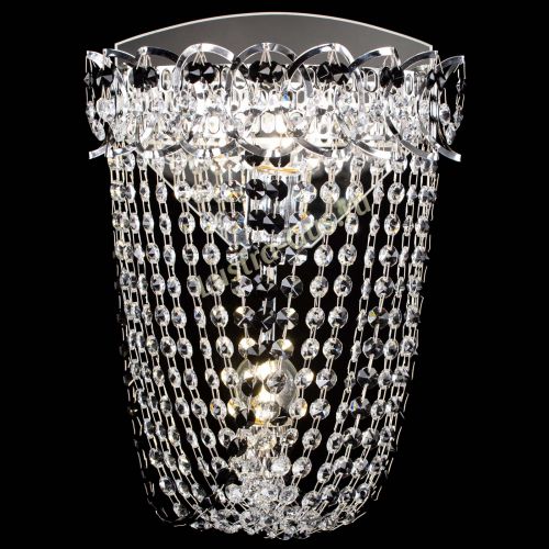 Бра Астра ажур №2 черная в Самаре Гусь Хрустальный