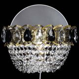 Бра Астра ажур под бронзу черная в Самаре