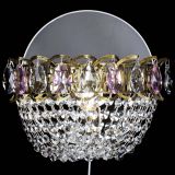 Бра Астра ажур под бронзу розовая в Самаре