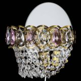 Бра Астра ажур под бронзу розовая в Самаре