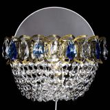 Бра Астра ажур под бронзу синяя в Самаре