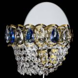 Бра Астра ажур под бронзу синяя в Самаре