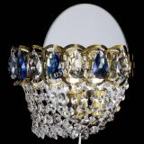 Бра Астра ажур под бронзу синяя в Самаре