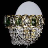 Бра Астра ажур под бронзу зеленая в Самаре