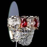 Бра Астра ажур красная в Самаре