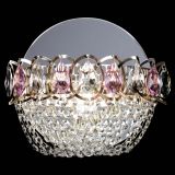 Бра Астра ажур розовая в Самаре