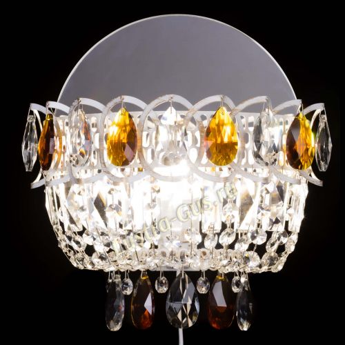 Бра Астра Чайная белая в Самаре Гусь Хрустальный