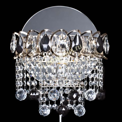 Бра Астра Капель шар 30 Черная в Самаре Гусь Хрустальный