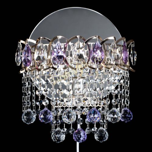 Бра Астра Капель шар 30 Фиолетовая в Самаре Гусь Хрустальный