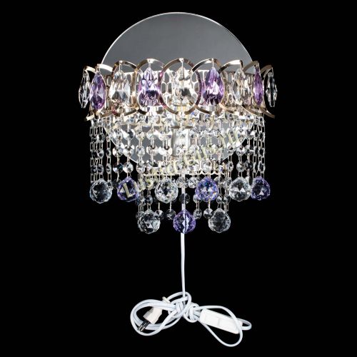 Бра Астра Капель шар 30 Фиолетовая в Самаре Гусь Хрустальный