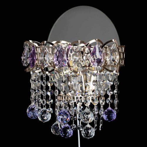 Бра Астра Капель шар 30 Фиолетовая в Самаре Гусь Хрустальный