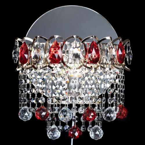 Бра Астра Капель шар 30 Красная в Самаре Гусь Хрустальный