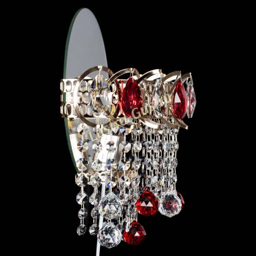 Бра Астра Капель шар 30 Красная в Самаре Гусь Хрустальный