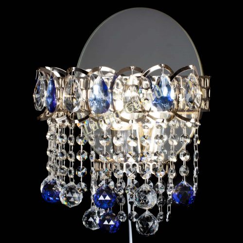 Бра Астра Капель шар 30 Синяя в Самаре Гусь Хрустальный