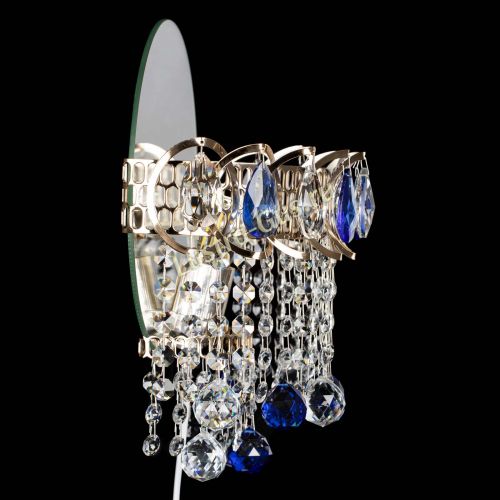 Бра Астра Капель шар 30 Синяя в Самаре Гусь Хрустальный