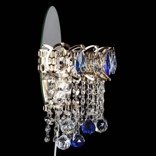 Бра Астра Капель шар 30 Синяя в Самаре Гусь Хрустальный