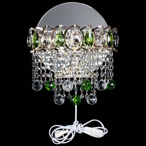 Бра Астра Капель шар 30 Зеленая в Самаре Гусь Хрустальный