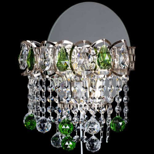 Бра Астра Капель шар 30 Зеленая в Самаре Гусь Хрустальный