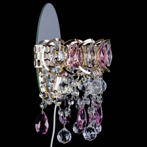 Бра Астра Паутинка розовая в Самаре Гусь Хрустальный