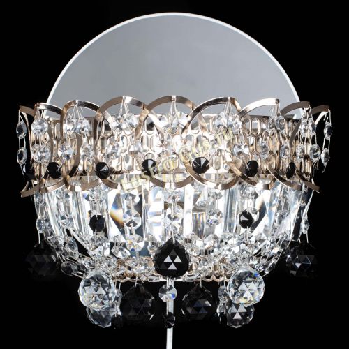 Бра Астра пластинка шар Черная в Самаре Гусь Хрустальный