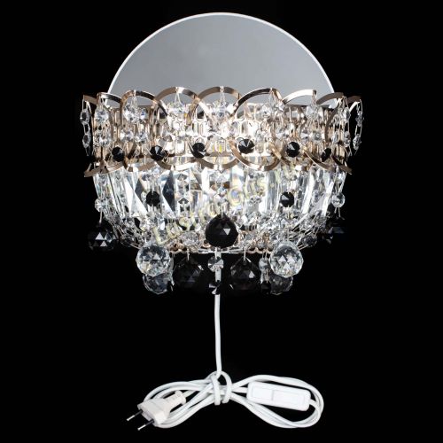 Бра Астра пластинка шар Черная в Самаре Гусь Хрустальный