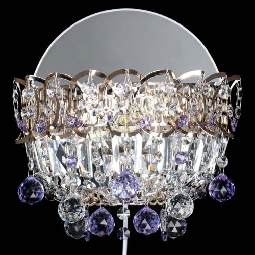 Бра Астра пластинка шар Фиолетовая в Самаре Бра Астра пластинка шар Фиолетовая в Самаре