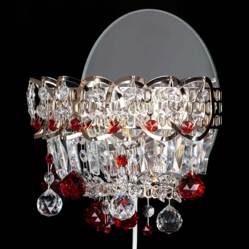 Бра Астра пластинка шар Красная в Самаре Гусь Хрустальный