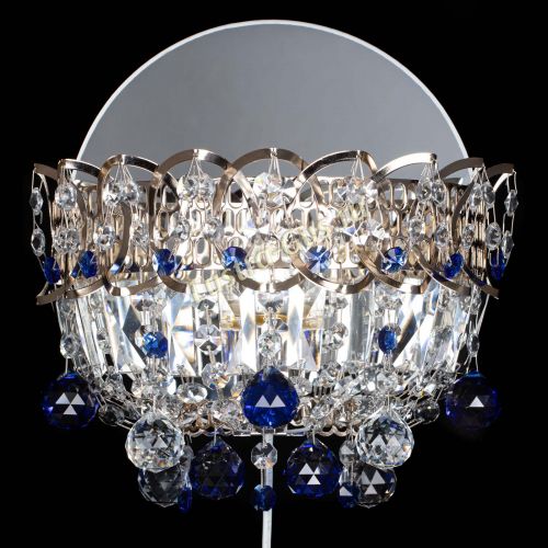 Бра Астра пластинка шар Синяя в Самаре Гусь Хрустальный