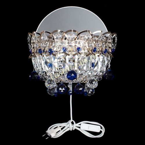 Бра Астра пластинка шар Синяя в Самаре Гусь Хрустальный