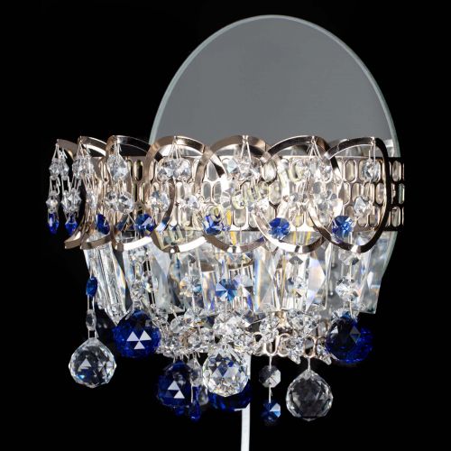 Бра Астра пластинка шар Синяя в Самаре Гусь Хрустальный