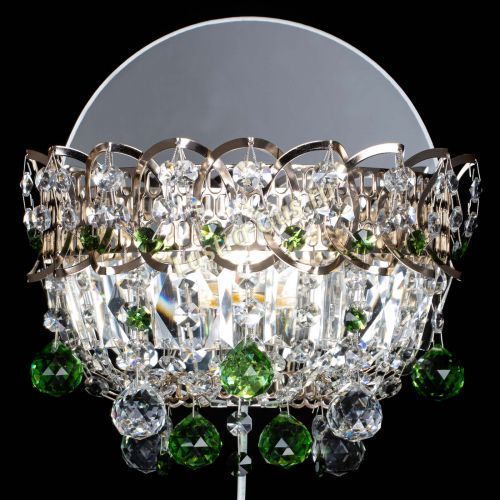 Бра Астра пластинка шар Зеленая в Самаре Гусь Хрустальный