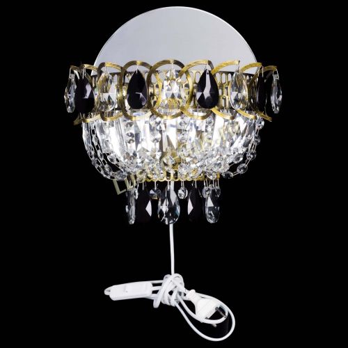 Бра Астра Черная под бронзу в Самаре Гусь Хрустальный