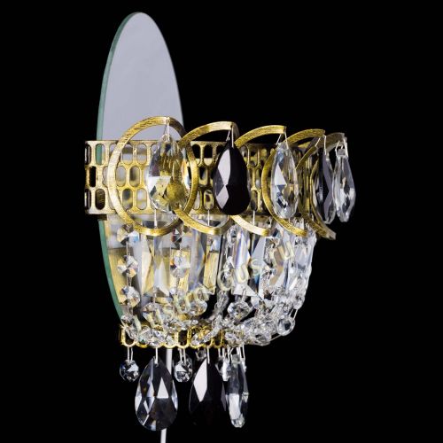 Бра Астра Черная под бронзу в Самаре Гусь Хрустальный