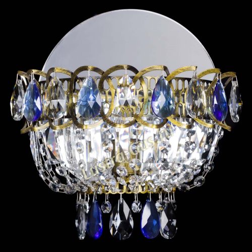 Бра Астра Синяя под бронзу в Самаре Бра Астра Синяя под бронзу в Самаре