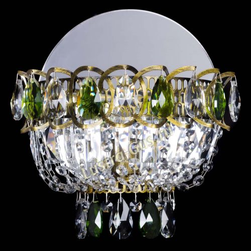 Бра Астра Зеленая под бронзу в Самаре Бра Астра Зеленая под бронзу в Самаре